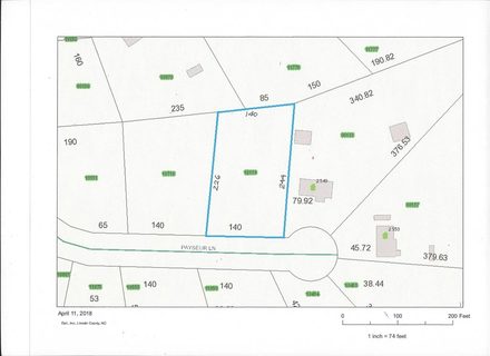 00 Payseur Lane 21 sold lot in Westgate, Cherryville, NC