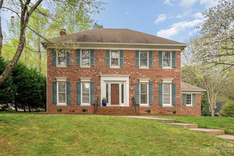 9414 Tillot Drive sold home in Benton Woods, Matthews, NC