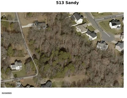 513 Sandy Avenue sold lot in Mecklenburg Acres, Charlotte, NC