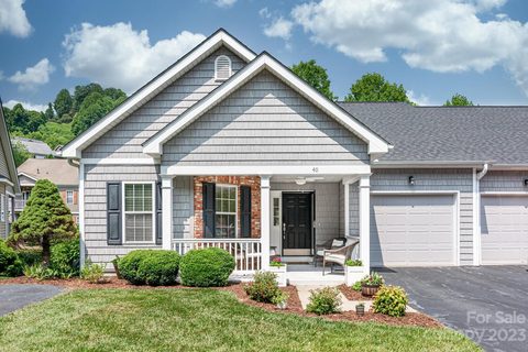 40 Old Creek Lane sold townhome in Shaws Creek Farm, Hendersonville, NC