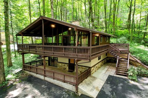 1764 Dogwood Drive sold home in Maggie Valley Leisure Estates, Maggie Valley, NC