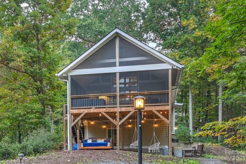 287 Chapel Point Road sold home in LUREWOODS, Lake Lure, NC