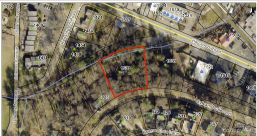 1533 Haywood Road 81-83 sold lot in Sylvan Heights, Hendersonville, NC