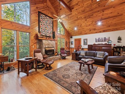 124 Ironwood Drive sold home in The Ridge At Irontree, Clyde, NC