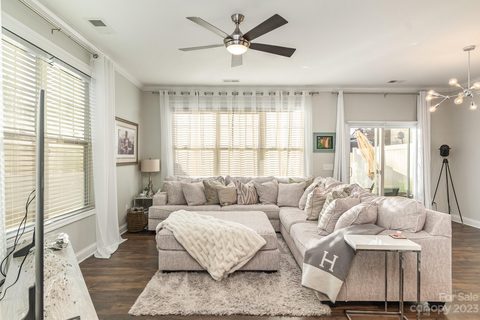 7028 Harris Bay Road sold townhome in The Woods at Davis Lake, Charlotte, NC