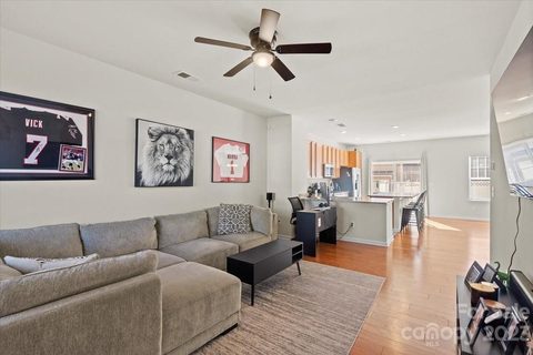 7443 Sienna Heights Place sold townhome in Townes at University East, Charlotte, NC