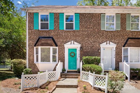 5122 Fair Wind Lane sold townhome in Bay Village, Charlotte, NC
