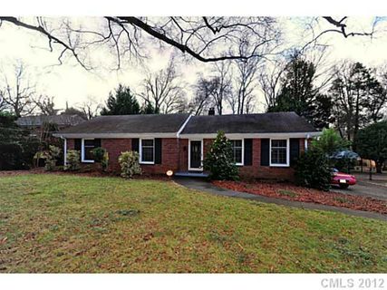 1250 Heather Lane sold home in Ashbrook Park, Charlotte, NC