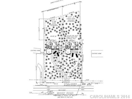 3505 Mckee Road sold lot in East Providence Estates, Charlotte, NC