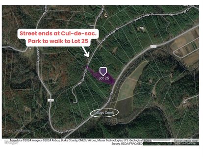 0 Narrow Gauge Drive 25 sold home in The Bluffs of Wilson Creek, Collettsville, NC