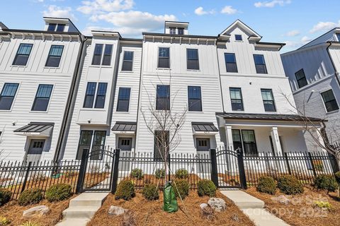 4214 Alexander View Drive 39 sold townhome in Alexander Providence Townhomes, Charlotte, NC
