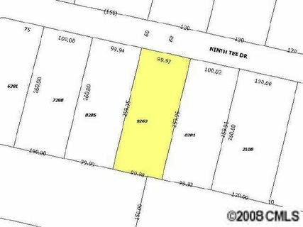 3027 Ninth Tee Drive sold lot in Country Club Acres, Newton, NC