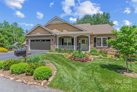 124 Old Pasture Way LO 42 sold townhome in Shaws Creek Farm, Hendersonville, NC