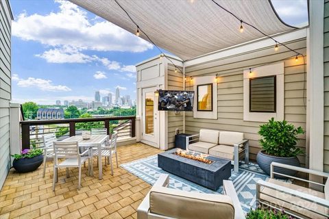 1527 Duckworth Avenue sold townhome in Uptown West Terraces, Charlotte, NC