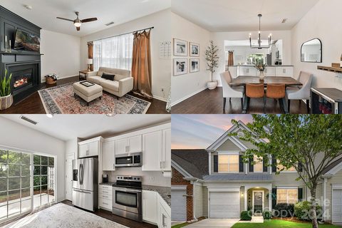 6740 Beverly Springs Drive sold townhome in The Preserve at Beverly Crest, Charlotte, NC