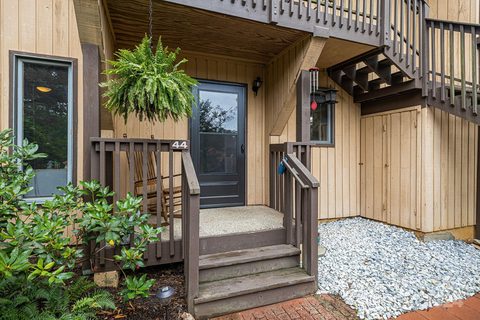 44 Pebble Creek Drive sold condo in Birch Forest Condo, Asheville, NC