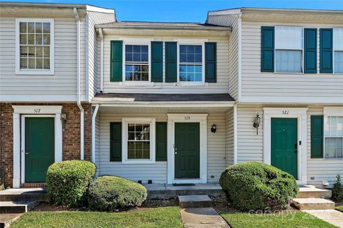 519 Lex Drive sold townhome in Alexander Towne, Charlotte, NC