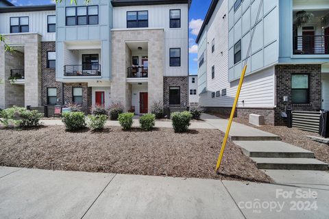 1152 36th Street sold townhome in 36th and Holt, Charlotte, NC