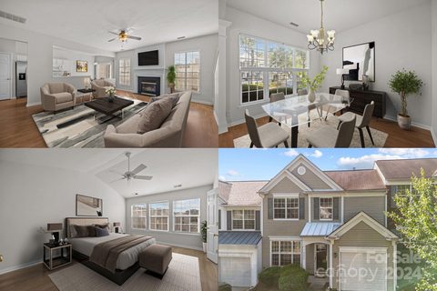 8240 Gossomer Bay Drive sold townhome in The Preserve at Beverly Crest, Charlotte, NC