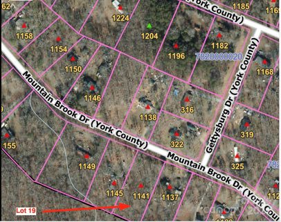 1141 Mountain Brook Drive sold lot in Mountain Brook, Clover, SC