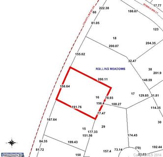 2112 County Line Road sold lot in Rolling Meadows, Kings Mountain, NC
