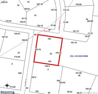 201 Violet Court sold lot in Rolling Meadows, Kings Mountain, NC