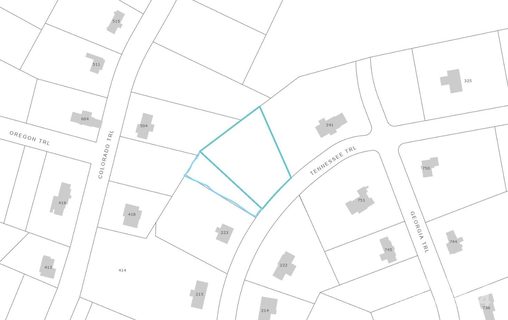Lot 187 186 Tennessee Trail sold lot in Gallagher Trails, Lincolnton, NC