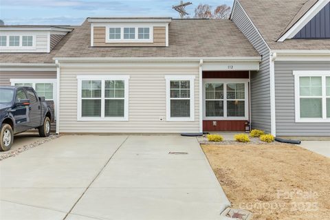 112 Canina Lane sold townhome in Plyler Place, Indian Trail, NC