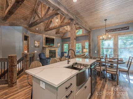 1581 Campbell Creek Road sold home in Fisher Ridge, Maggie Valley, NC