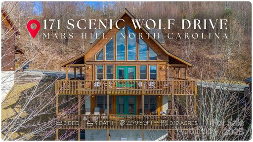 171 Scenic Wolf Drive sold home in Scenic Wolf Resort, Mars Hill, NC