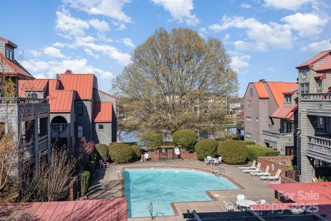 9035 J M Keynes Drive sold condo in Lakeshore Village, Charlotte, NC