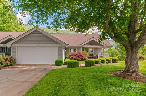135 Oakcrest Lane sold townhome in The Overlook At Laurel Ridge, Waynesville, NC