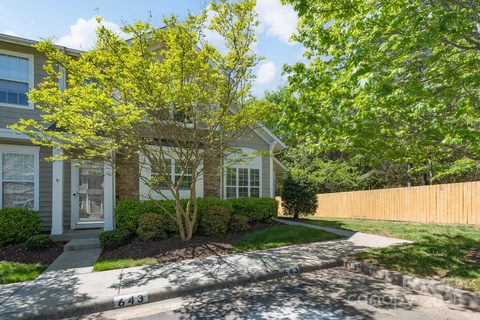 643 Brickdust Court sold townhome in Fieldstone, Fort Mill, SC