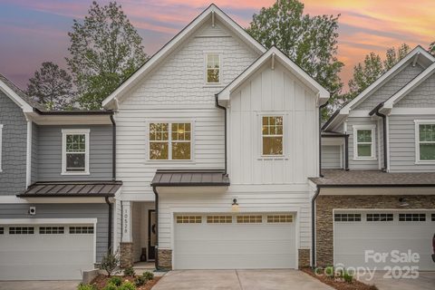 10528 Audubon Ridge Drive sold home in Washam Potts Townhomes, Cornelius, NC