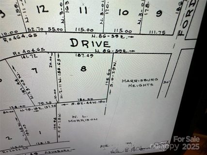 311 Hudson Drive sold lot in Valhalla, Harrisburg, NC