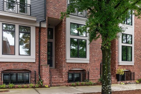 428 E 33rd Street sold townhome in Highland Park, Charlotte, NC