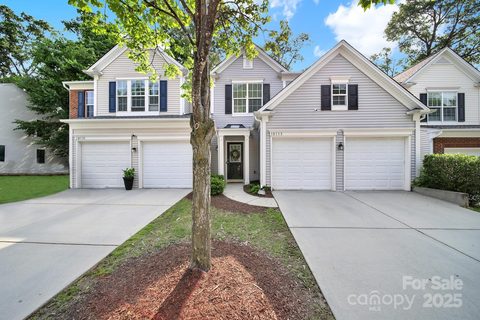 10135 Blakeney Preserve Drive sold townhome in Blakeney Preserve, Charlotte, NC