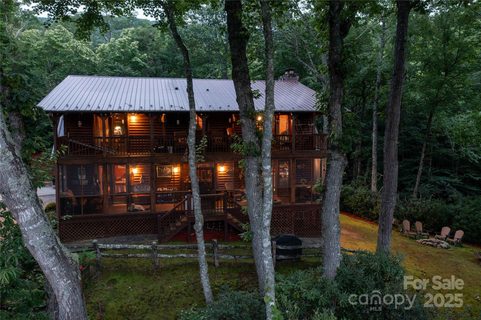 238 Falling Water Drive pending home in Mount Mitchell Lands, Burnsville, NC