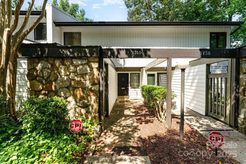 3740 Winding Creek Lane sold condo in Sir Johns Hill, Charlotte, NC