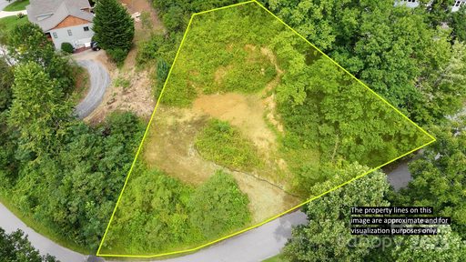 Lot 15 Constitution Avenue active lot in Trinity Cove, Waynesville, NC