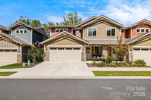 536 Sweet Birch Park Lane sold townhome in Sweet Birch Commons, Black Mountain, NC