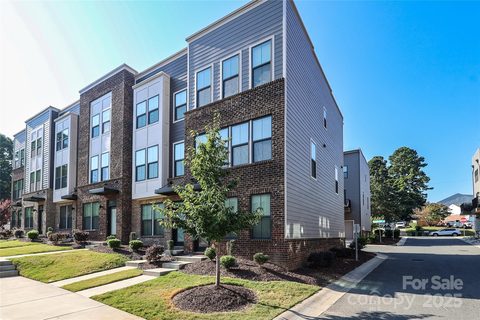 1104 Gleason Way sold townhome in South Tryon Townhomes, Charlotte, NC
