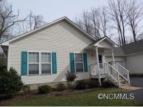 8a Bent Grass Court sold townhome in Fairway Villas, Black Mountain, NC