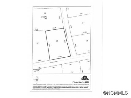Lot 36 Berwick Downs sold lot in Berwick Downs, Flat Rock, NC