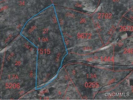 Lot 27 Mountain View sold lot in Walnut Creek Ridge, Waynesville, NC