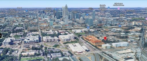 1127 N College Street active lot in Optimist Park, Charlotte, NC
