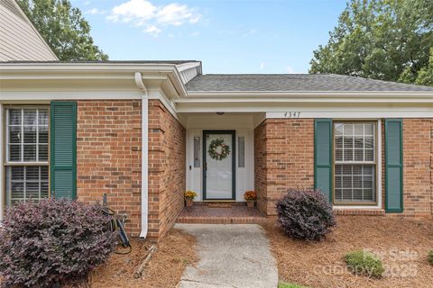 4347 Woodglen Lane sold home in Carmel Hollow, Charlotte, NC