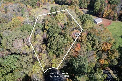 3600 Woodgreen Drive sold lot in Blackburn Ridge, Lincolnton, NC
