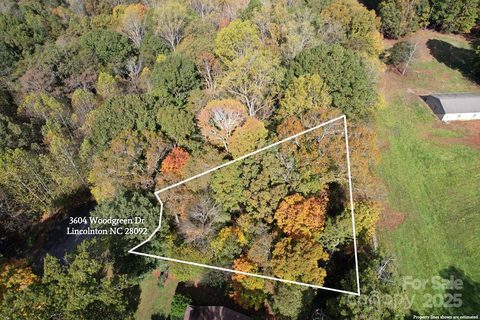 3604 Woodgreen Drive sold lot in Blackburn Ridge, Lincolnton, NC
