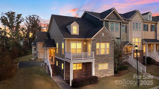 214 Butterfly Place sold townhome in Cameron Creek, Fort Mill, SC